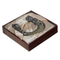 Подкова &laquo;Счастья, удачи, благополучия&raquo;, 6,5 х 6,8 см.