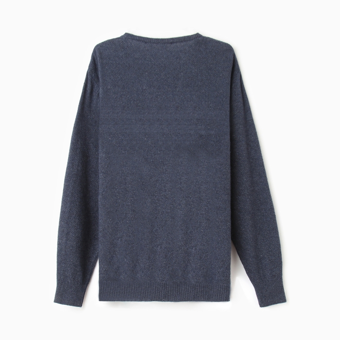 Джемпер мужской, цвет синий, р-р 48