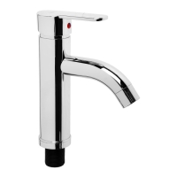 Смеситель для раковины ZEIN Z3654, однорычажный, высота излива 8 см, ABS-пластик, хром Смеситель для раковины ZEIN Z3654, однорычажный, высота излива 8 см, ABS-пластик, хром