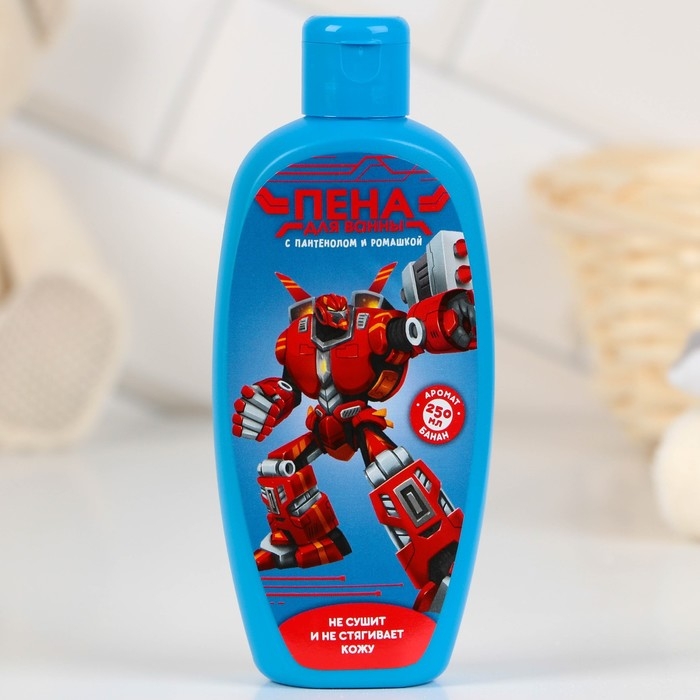 Пена для ванны &laquo;Трансформер&raquo;, аромат банана, 250 мл, ЧИСТОЕ СЧАСТЬЕ