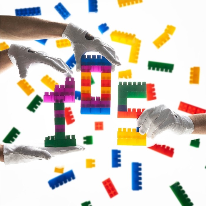 Конструктор №11 &laquo;Семицветик&raquo;, 105 деталей