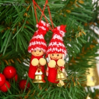 Игрушка - подвеска &laquo;Малыш-колокольчик&raquo;, МИКС