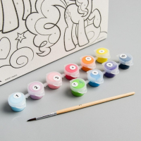 Картина по номерам для детей, 20х30 см, My Little Pony Картина по номерам для детей, 20х30 см, My Little Pony