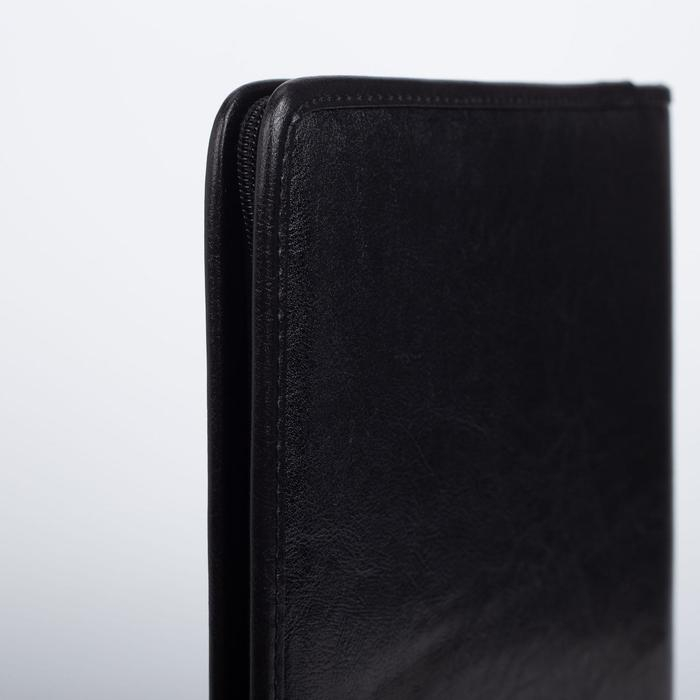 Папка для документов &laquo;Алекс&raquo;, А4, цвет чёрный