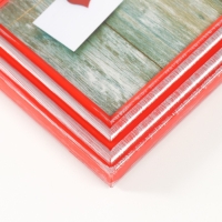 Мультирамка PLATINUM коллаж на 9 фото 10х15 см, красный с серебром Мультирамка PLATINUM коллаж на 9 фото 10х15 см, красный с серебром