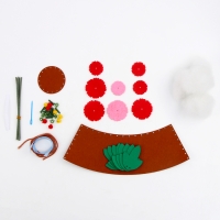 Цветы своими руками в горшочке «Букет розовых цветочков», набор для творчества на 8 марта Цветы своими руками в горшочке «Букет розовых цветочков», набор для творчества на 8 марта