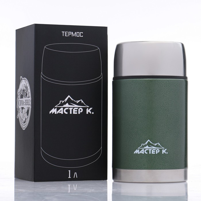 Термос для еды Термос для еды "Мастер К" 1 л, сохраняет тепло 12 ч