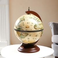 Глобус бар декоративный "Карта капитана" 38х33х48 см