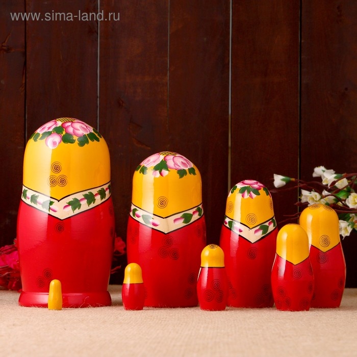 Матрёшка «Семёновская», 8 кукольная, высшая категория Матрёшка «Семёновская», 8 кукольная, высшая категория