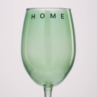 Бокал для вина &laquo;Home&raquo;, 360 мл, зеленый