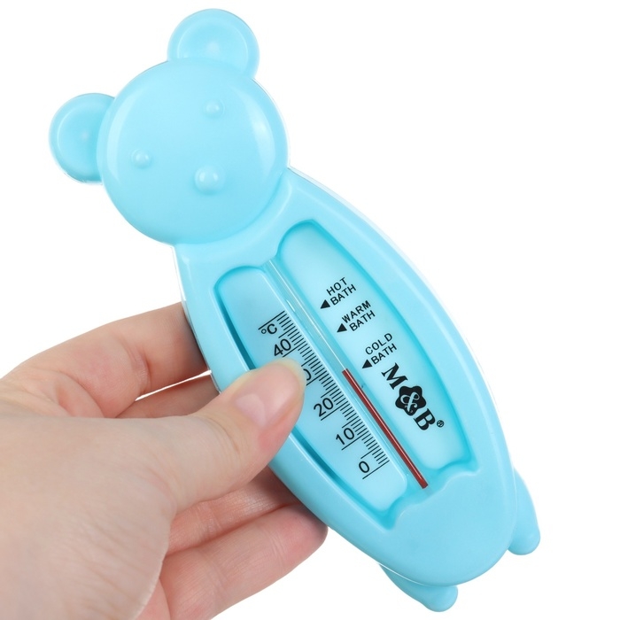 Термометр для ванной &laquo;Мишка&raquo;, цвет голубой
