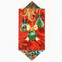 Подарочная коробка - конфета новогодняя складная &laquo;Роскошные шары &raquo;, 18 х 28 х 10 см