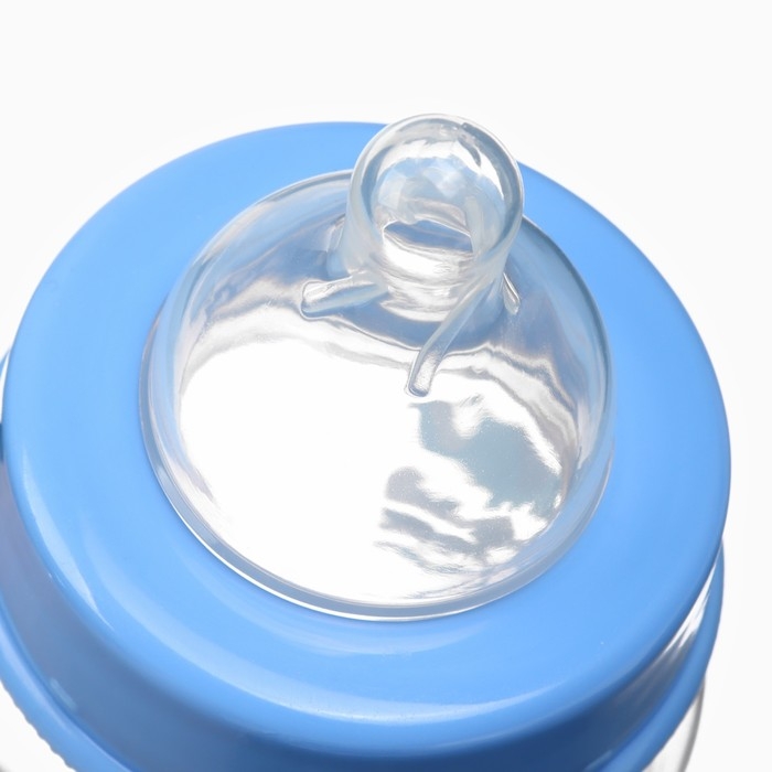 Бутылочка для кормления, ШГ &Oslash;50 180мл., цвет голубой