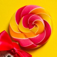 Леденец на палочке &laquo;Доза позитива&raquo;, вкус: дыня, 15 г.