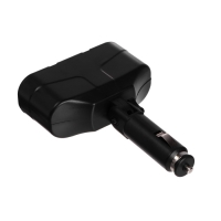 Разветвитель прикуривателя, три гнезда, 12-24 В