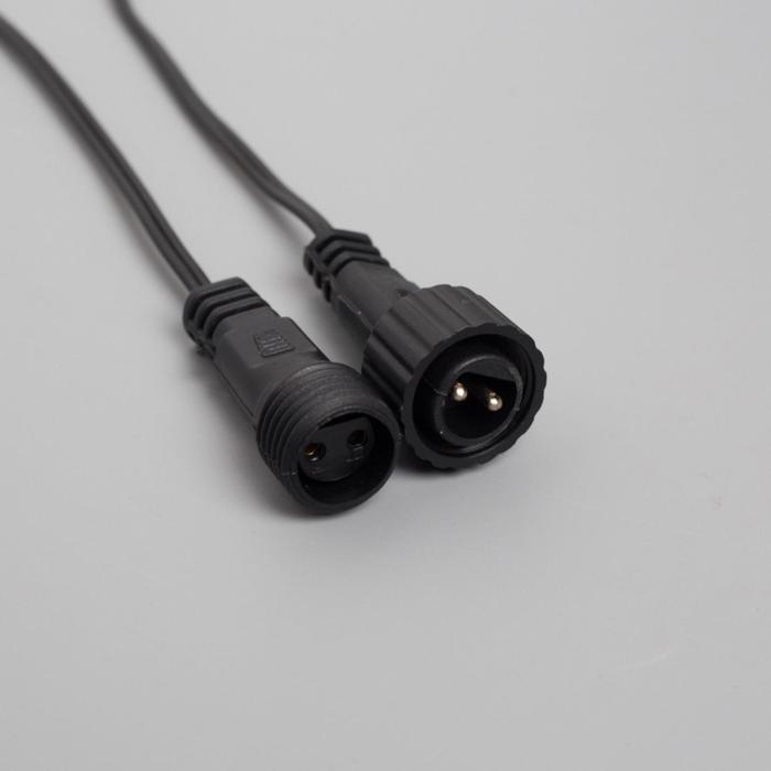 Гирлянда «Клип-лайт» 5 нитей по 20 м, IP44, УМС, тёмная нить, 665 LED, свечение фиолетовое, 24 В Гирлянда «Клип-лайт» 5 нитей по 20 м, IP44, УМС, тёмная нить, 665 LED, свечение фиолетовое, 24 В