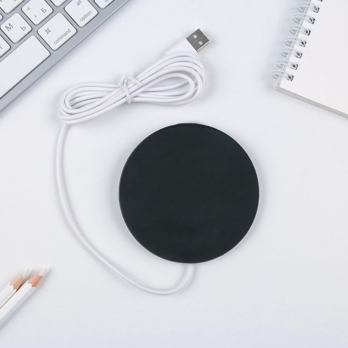 Подставка для кружки USB &laquo;Настоящий мужчина&raquo;, 10 х 10 см.