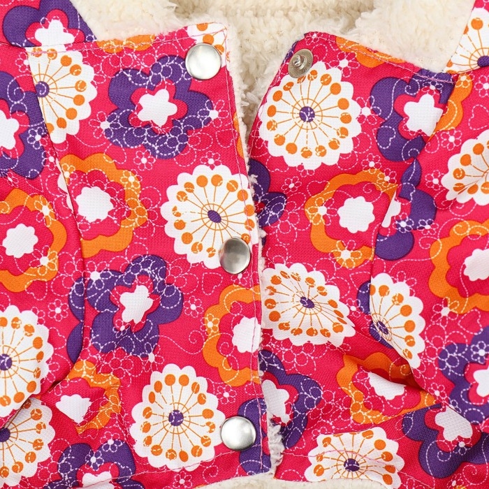 Куртка для животных, мембранная ткань + иск. мех, размер XS Куртка для животных, мембранная ткань + иск. мех, размер XS