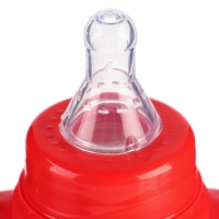 Подарочный набор новогодний &laquo;Наше счастье&raquo;: бутылочка для кормления 150 мл. + пустышка силикон ортодонтическая, Крошка Я