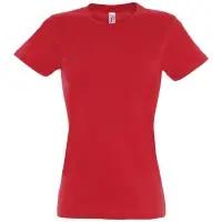Футболка женская Imperial women 190 красная, размер XL
