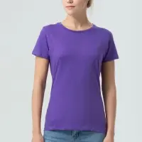 Футболка женская Miss 150 темно-фиолетовая, размер M