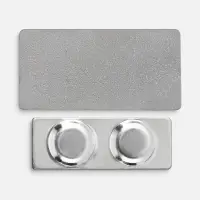Значок Magnet Matto, серебристый Значок Magnet Matto, серебристый