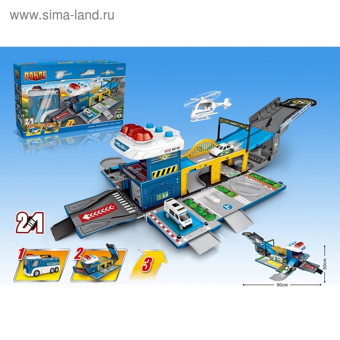 Парковка &laquo;Полицейская часть&raquo;, свет и звук