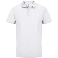 Рубашка поло унисекс Pitcher, белая, размер 3XL