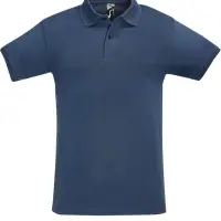 Рубашка поло мужская Perfect Men синий джинс, размер 3XL Рубашка поло мужская Perfect Men синий джинс, размер 3XL