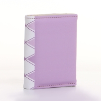 Кошелёк женский на кнопке, цвет сиреневый Кошелёк женский на кнопке, цвет сиреневый