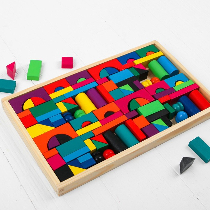 Конструктор &laquo;Строим город&raquo;, 112 деталей