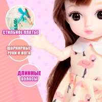 Кукла модная &laquo;Паола&raquo; в платье, МИКС