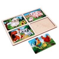 Пазлы &laquo;На ферме&raquo;