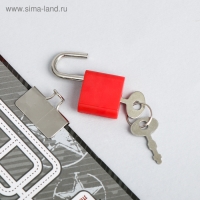 Записная книжка на замочке &laquo;Любитель скорости&raquo;,А6, 50 листов.