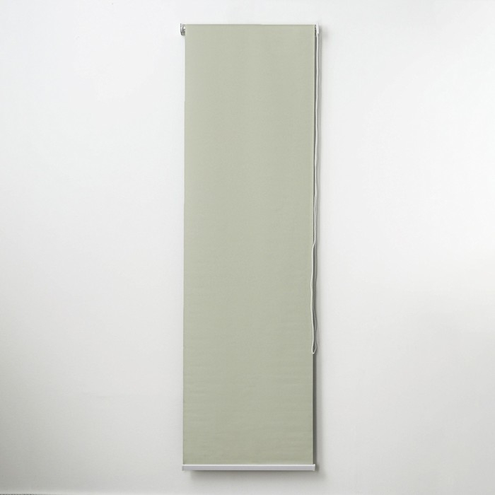 Штора рулонная «Механика. Блэкаут», 60×180 см (с учётом креплений 3,5 см), цвет бежевый Штора рулонная «Механика. Блэкаут», 60×180 см (с учётом креплений 3,5 см), цвет бежевый