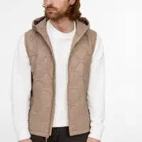 Жилет унисекс Tarnaby, бежевый, размер L