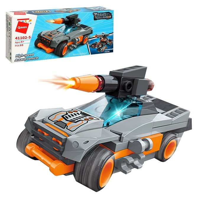 Конструктор Трансформер &laquo;Разрушитель&raquo;, 8 видов, МИКС