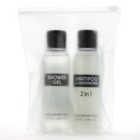 Дорожный набор косметики &laquo;Ежедневный уход&raquo;, шампунь для волос 2в1 и гель для душа, 2 х 100 мл, BEAUTY FOX