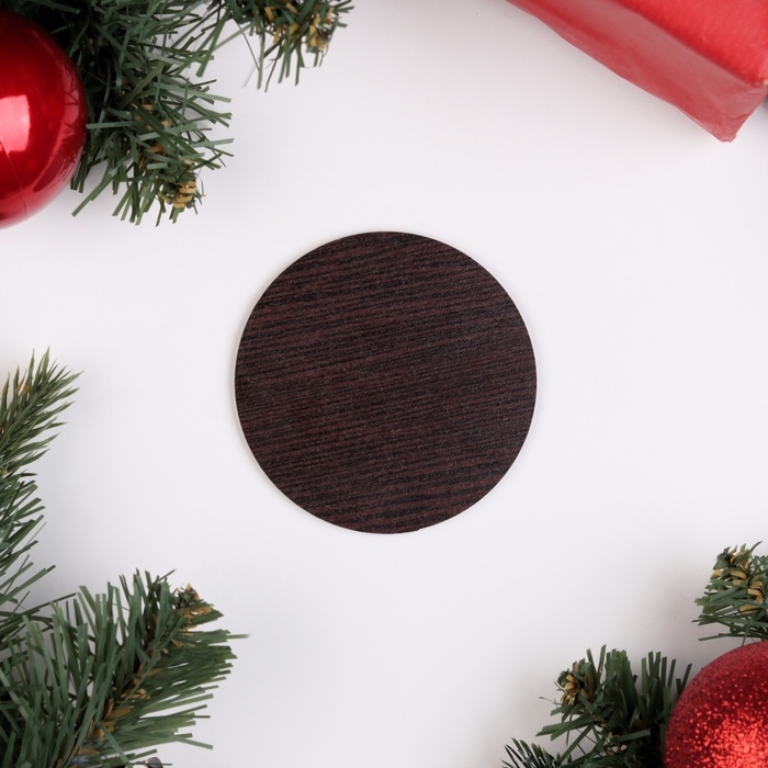 Набор "Золотая подкова", подставка под горячее и 2 подстаканника, D-20,5 см