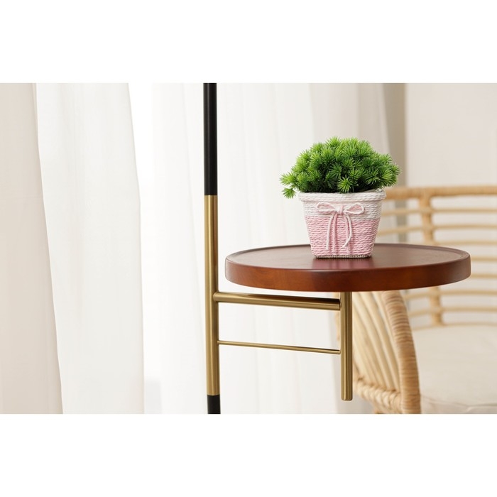 Кашпо для цветов плетёное «Бантик», 10,5×10,5×8 см, цвет МИКС Кашпо для цветов плетёное «Бантик», 10,5×10,5×8 см, цвет МИКС