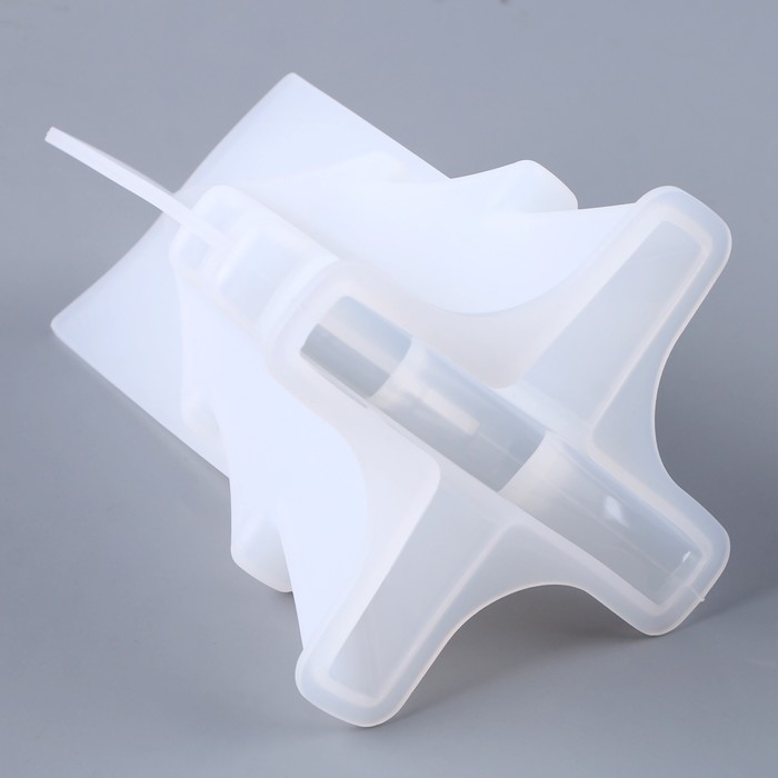 Силиконовая форма для эпоксидной смолы &laquo;Ёлочка&raquo;, для свечей, 10 &times; 11,8 &times; 11,8 см