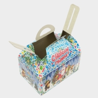 Новый год. Подарочная коробка "Лесные непоседы в синем" Ларец малый 18,5 x 12,5 x 19см. Новый год. Подарочная коробка "Лесные непоседы в синем" Ларец малый 18,5 x 12,5 x 19см.