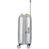 Чемодан Logoduck S, серебристый Чемодан Logoduck S, серебристый