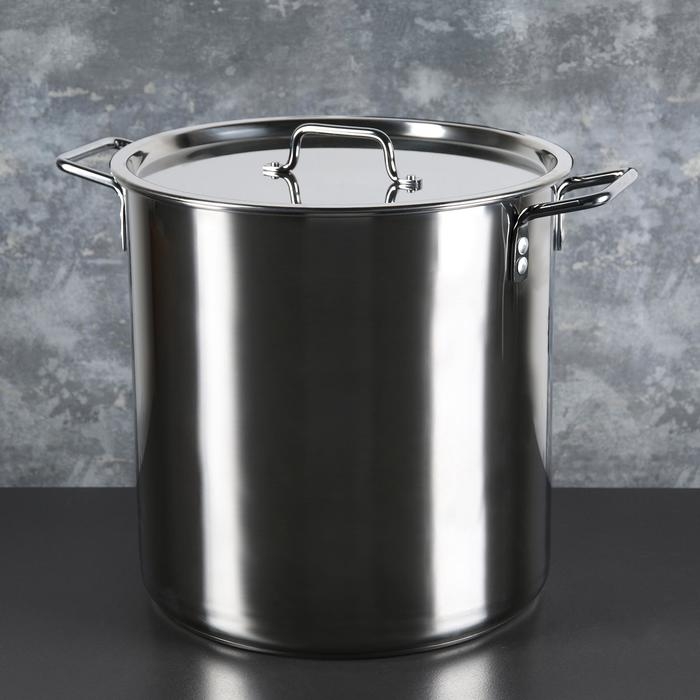 Котёл &laquo;Общепит&raquo;, 30 л, d=35 см, h=35.5 см, капсульное дно, индукция