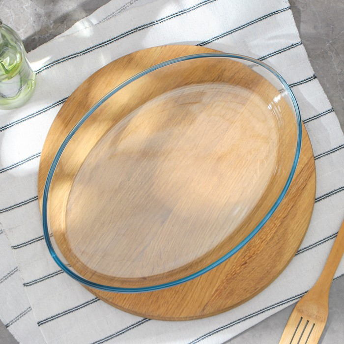 Форма для запекания и выпечки из жаропрочного стекла Borcam, 3 л Форма для запекания и выпечки из жаропрочного стекла Borcam, 3 л