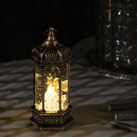 Светодиодная фигура &laquo;Ангел в ротонде&raquo; 6.3 &times; 14 &times; 6.3 см, пластик, блёстки, батарейки AG13х3 (в комплекте), свечение тёплое белое