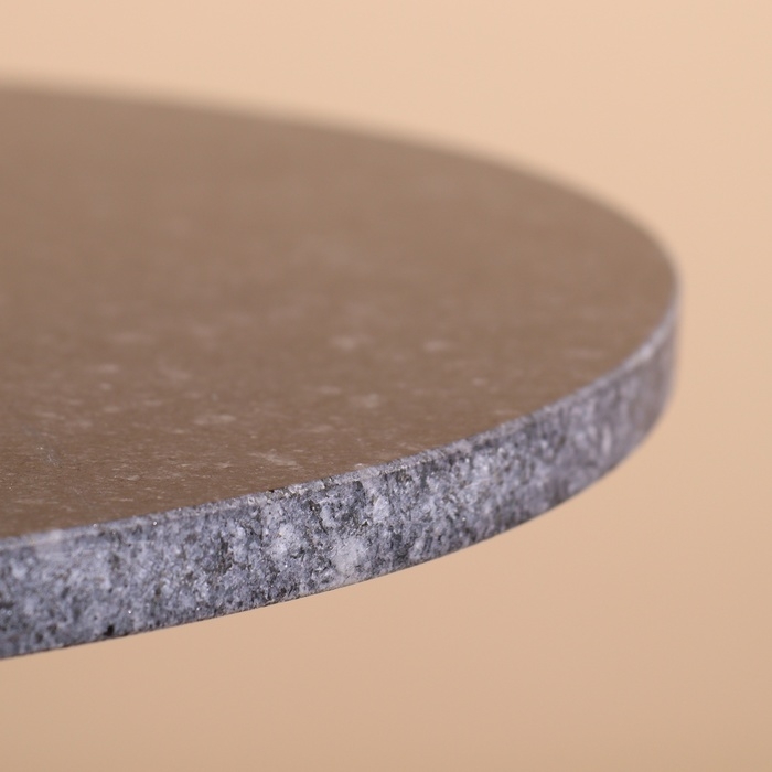 Стол кофейный 41х41х57 см, алюминий/мрамор Стол кофейный 41х41х57 см, алюминий/мрамор