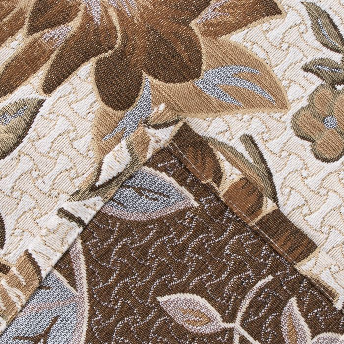 Покрывало гобеленовое Этель &laquo;Роскошь&raquo;, золотой, 140х200 см, п/э 80%, хл 20% (450 г/м)