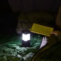 Кемпинговый фонарь с имитацией пламени Lindau Flame, черный