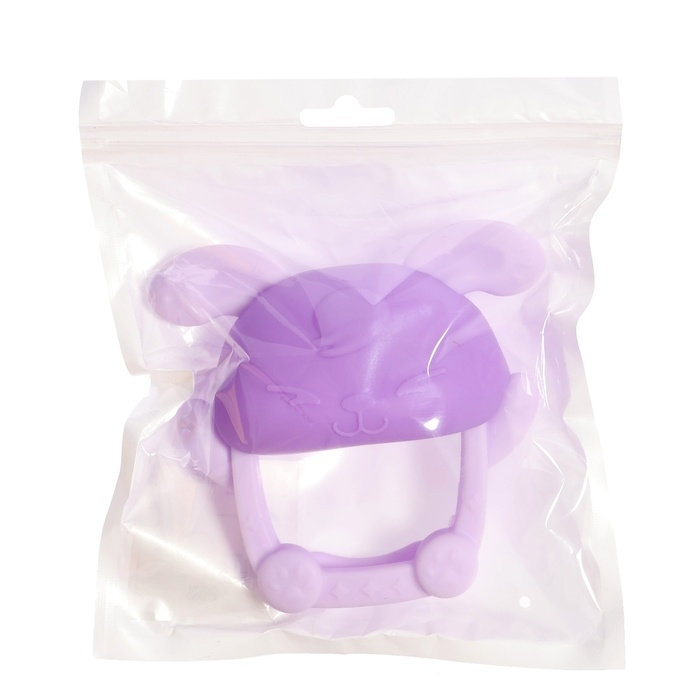 Прорезыватель для зубов детский «Зайка», МИКС Прорезыватель для зубов детский «Зайка», МИКС